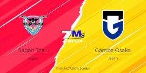 Soi Kèo Sagan Tosu vs Gamba Osaka, 17h00 Ngày 14/7 - J-League